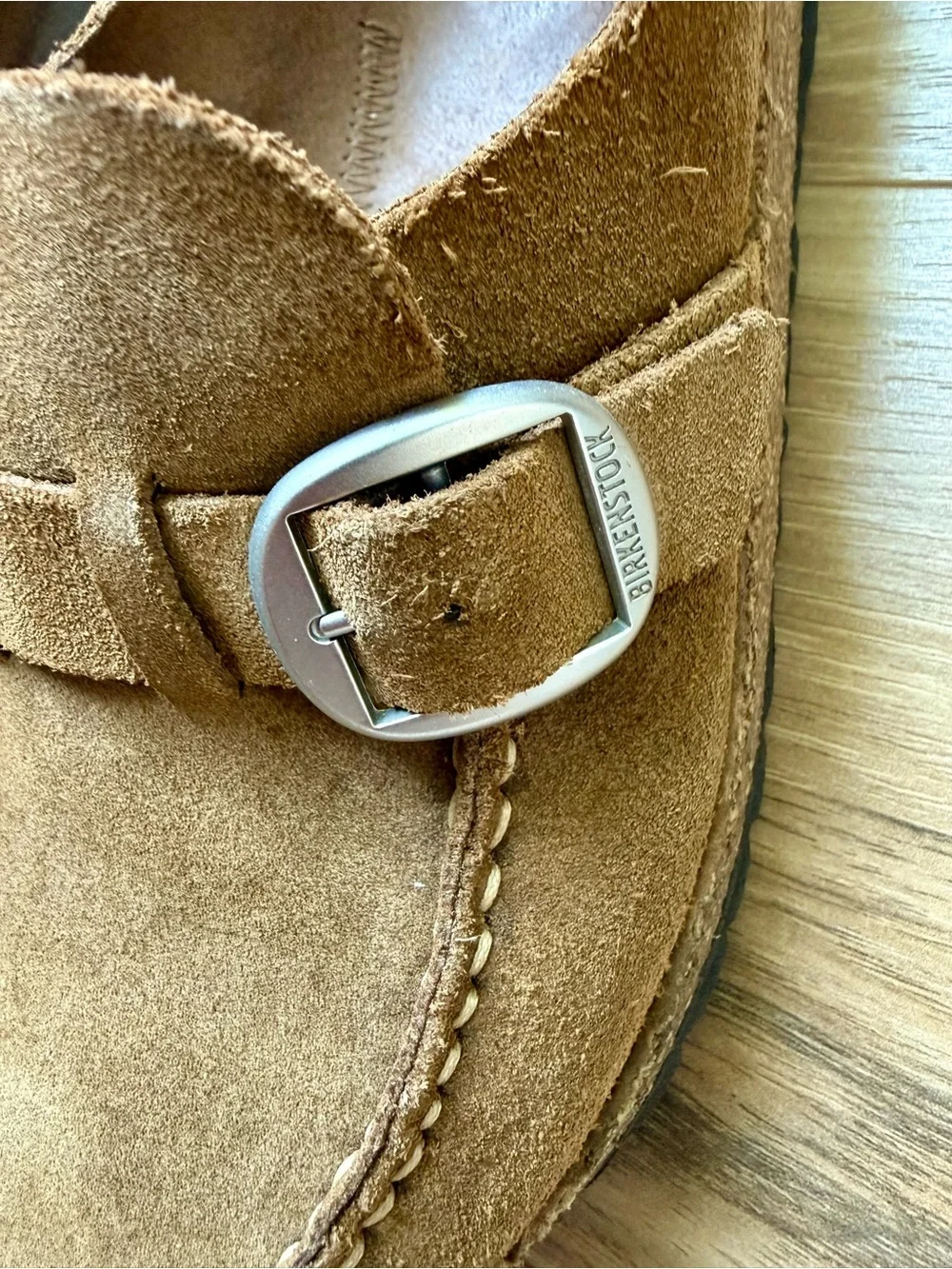 Birkenstock Buckley Suede Leather Clogs – Women’s 38